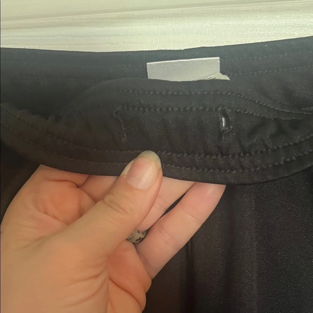 Adidas Black Joggers with White Stripes - Picture 6 of 6